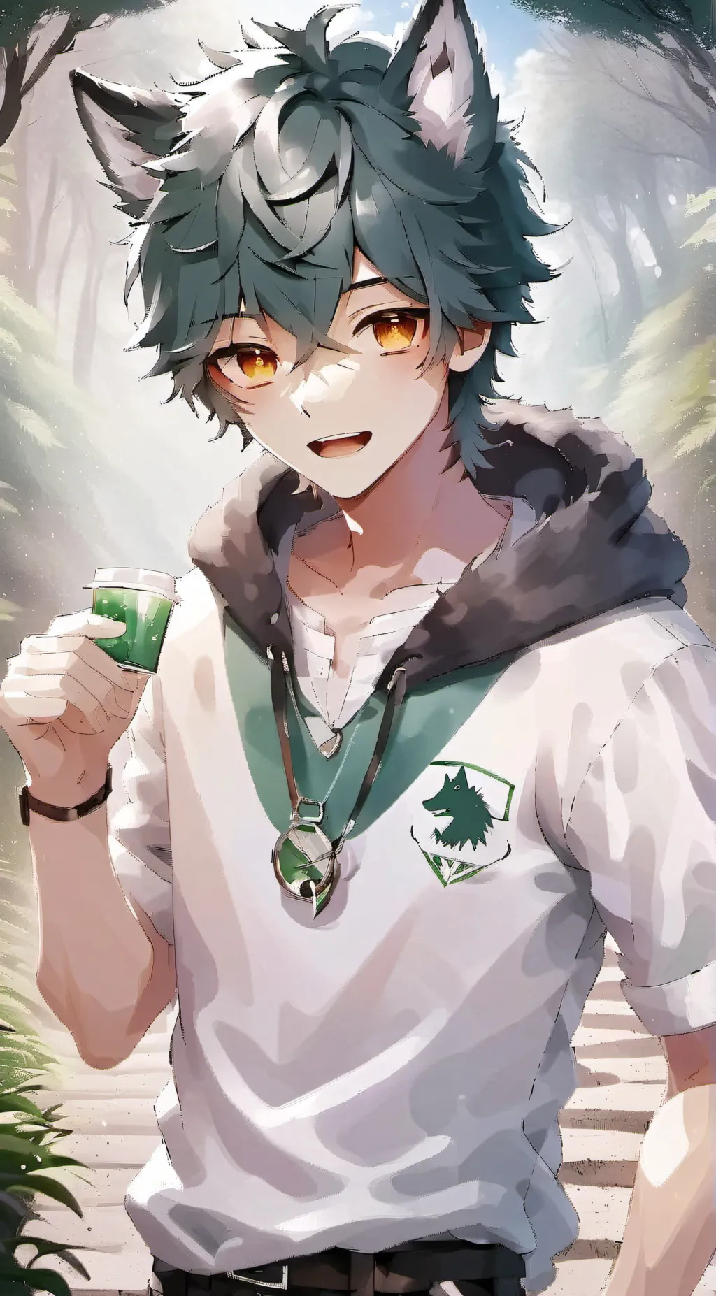 ai character: Mark background