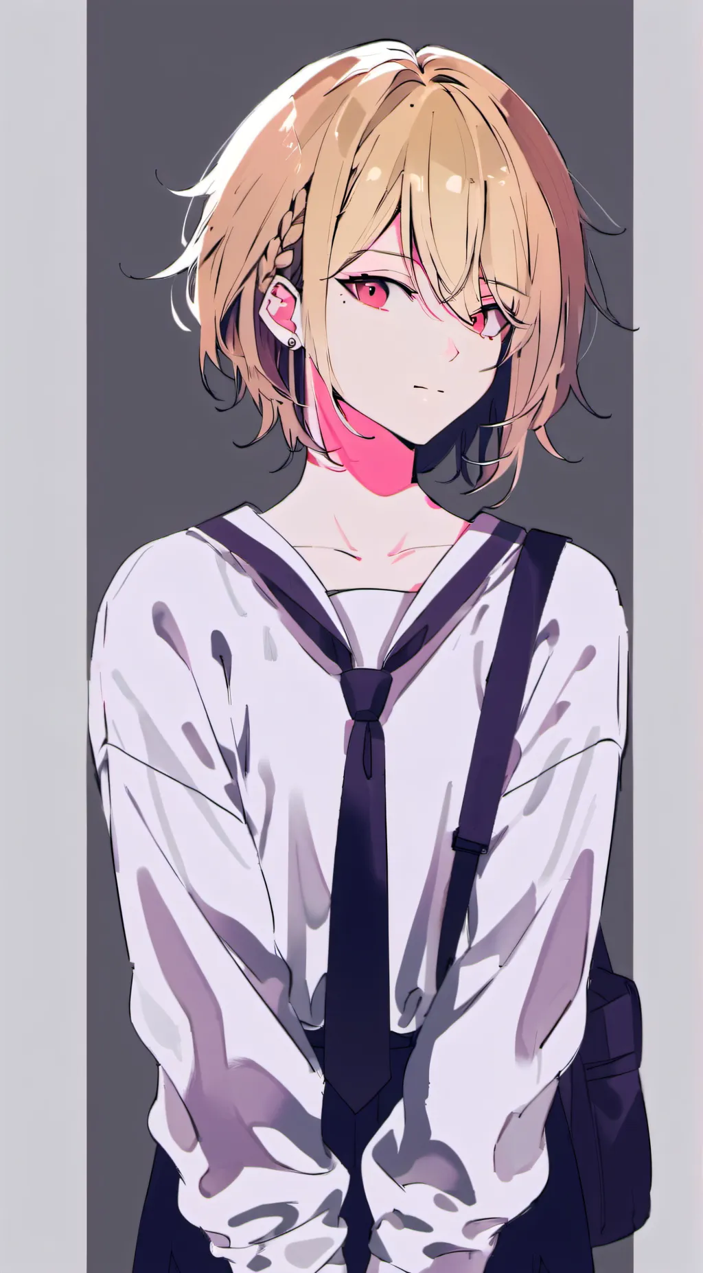 ai character: Ken and Mika background