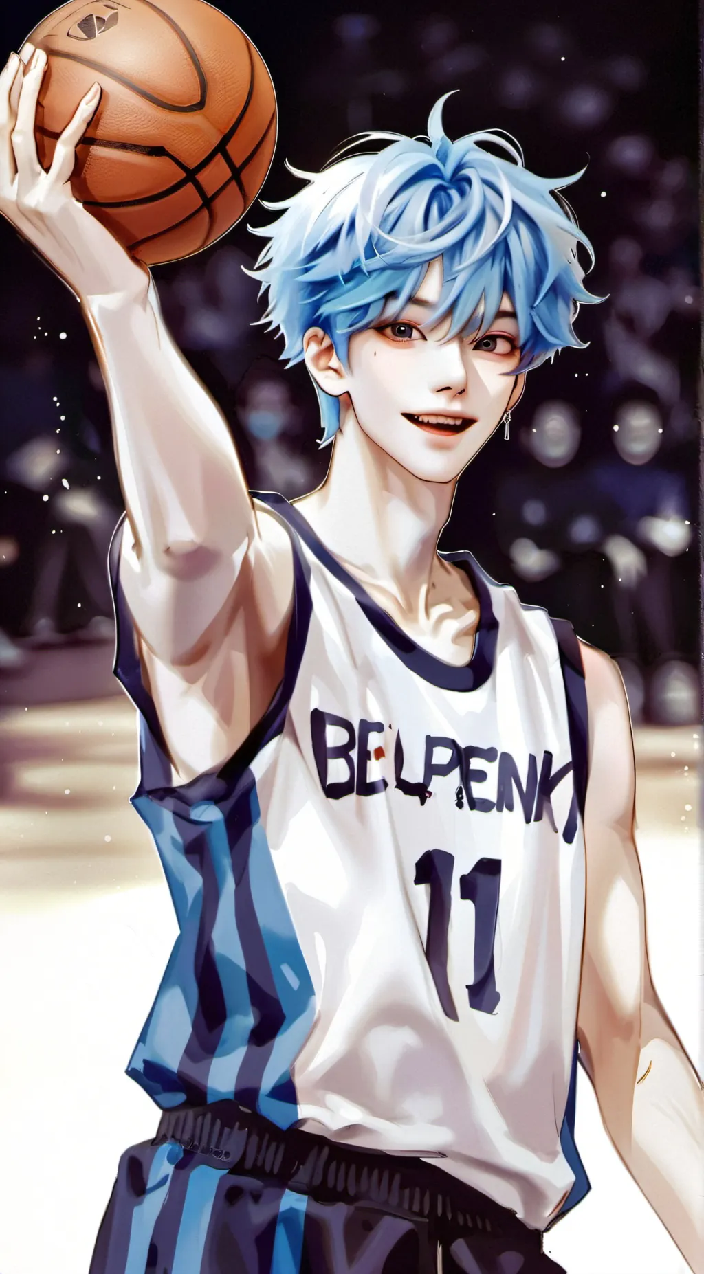 ai character: Kairo 🏀~ background