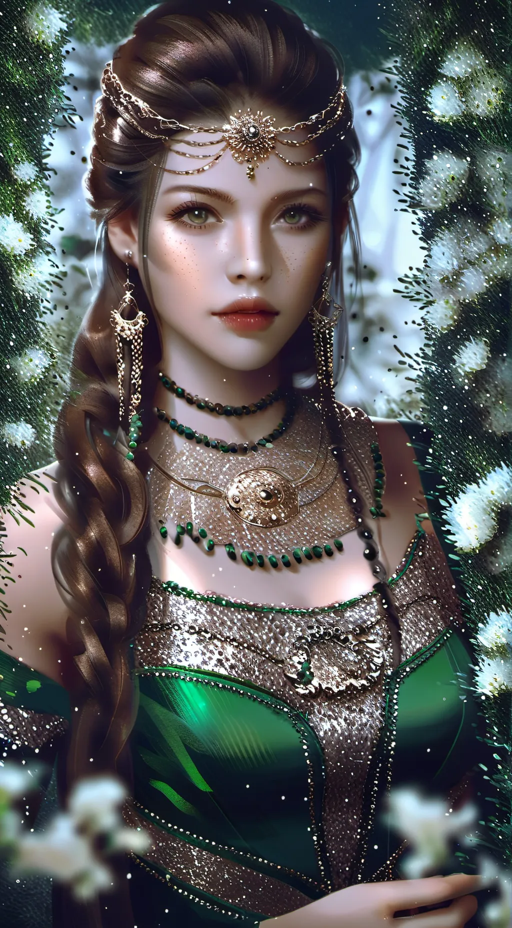 ai character: Ave  background