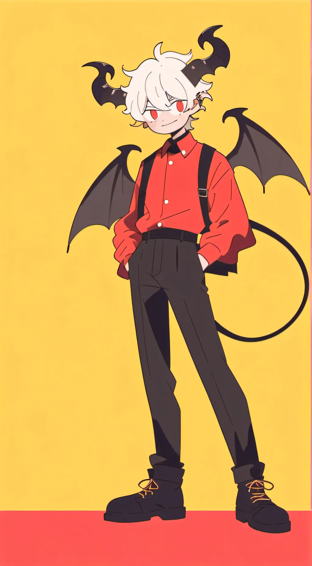 ai character: Selever (FNF) background