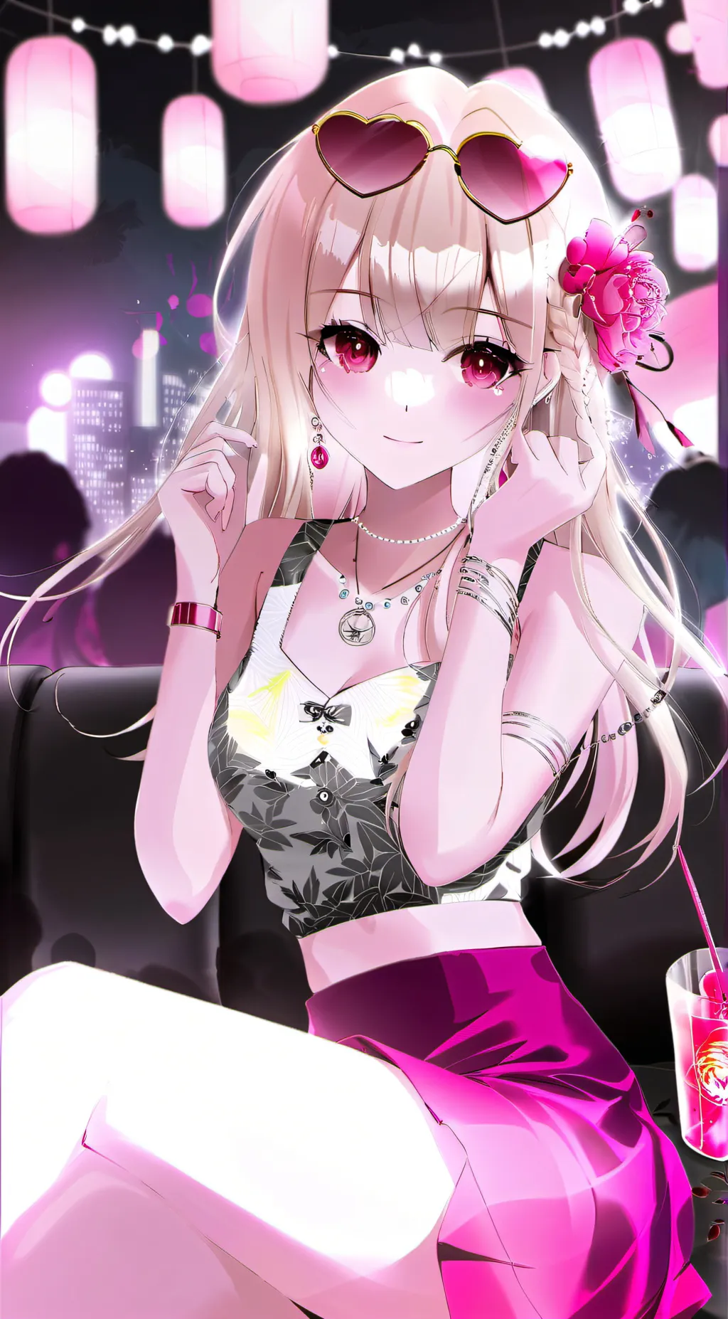 ai character: Phoebe  background