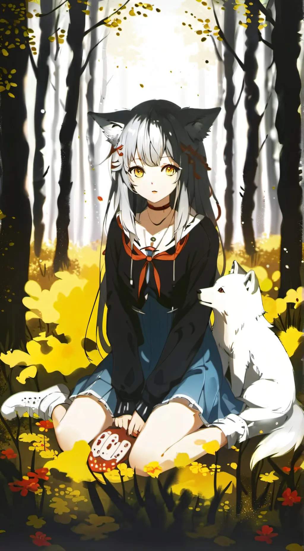 ai character: light background