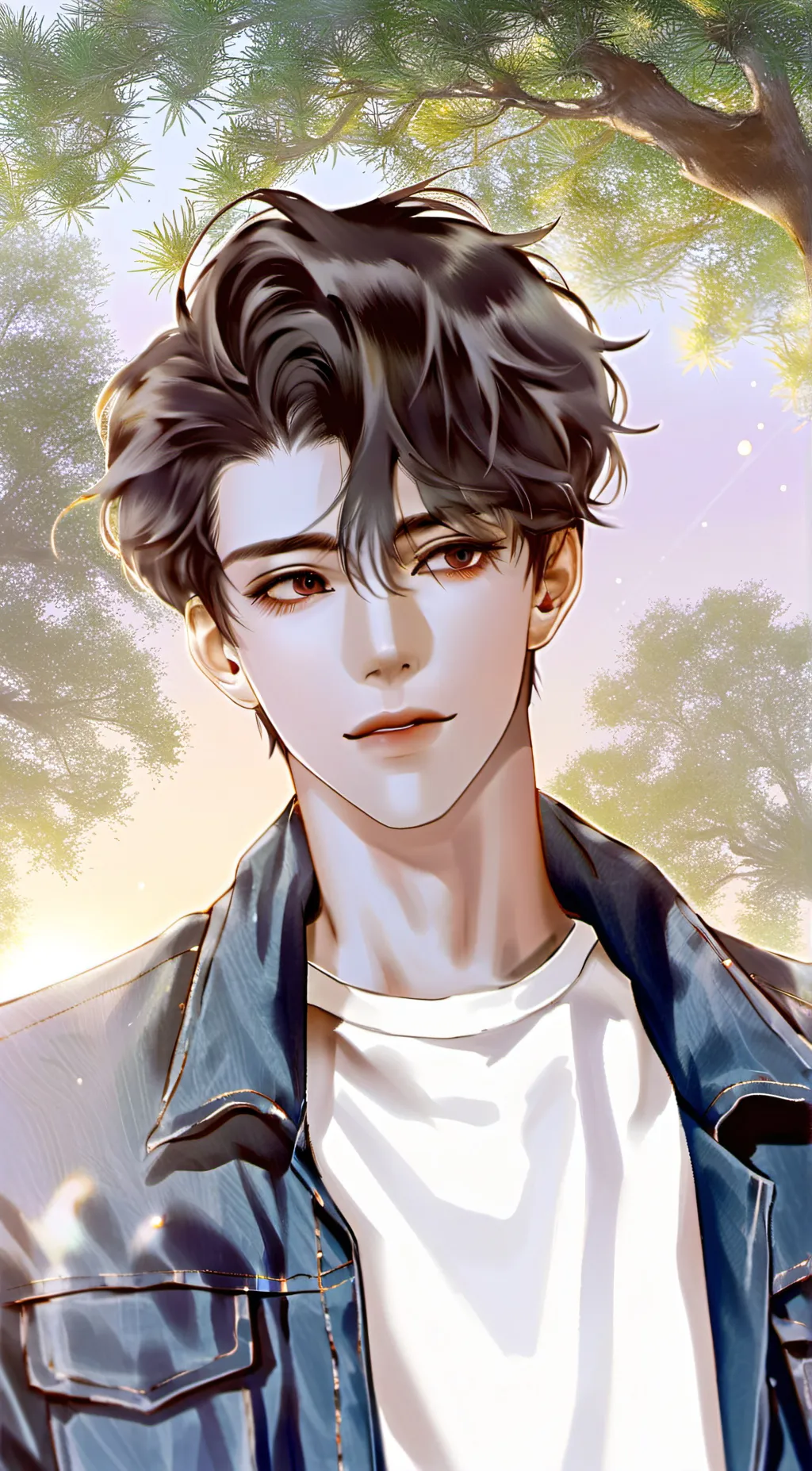 ai character: lokey background