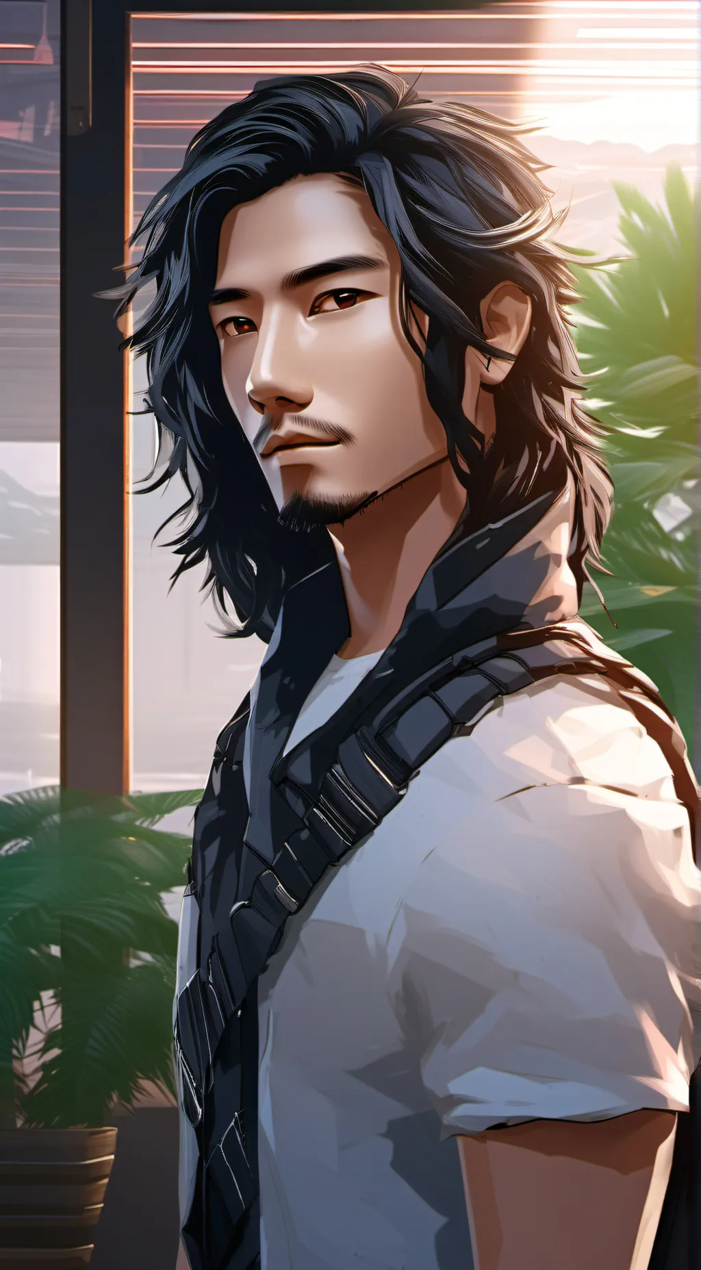 ai character: Demon Slayer background