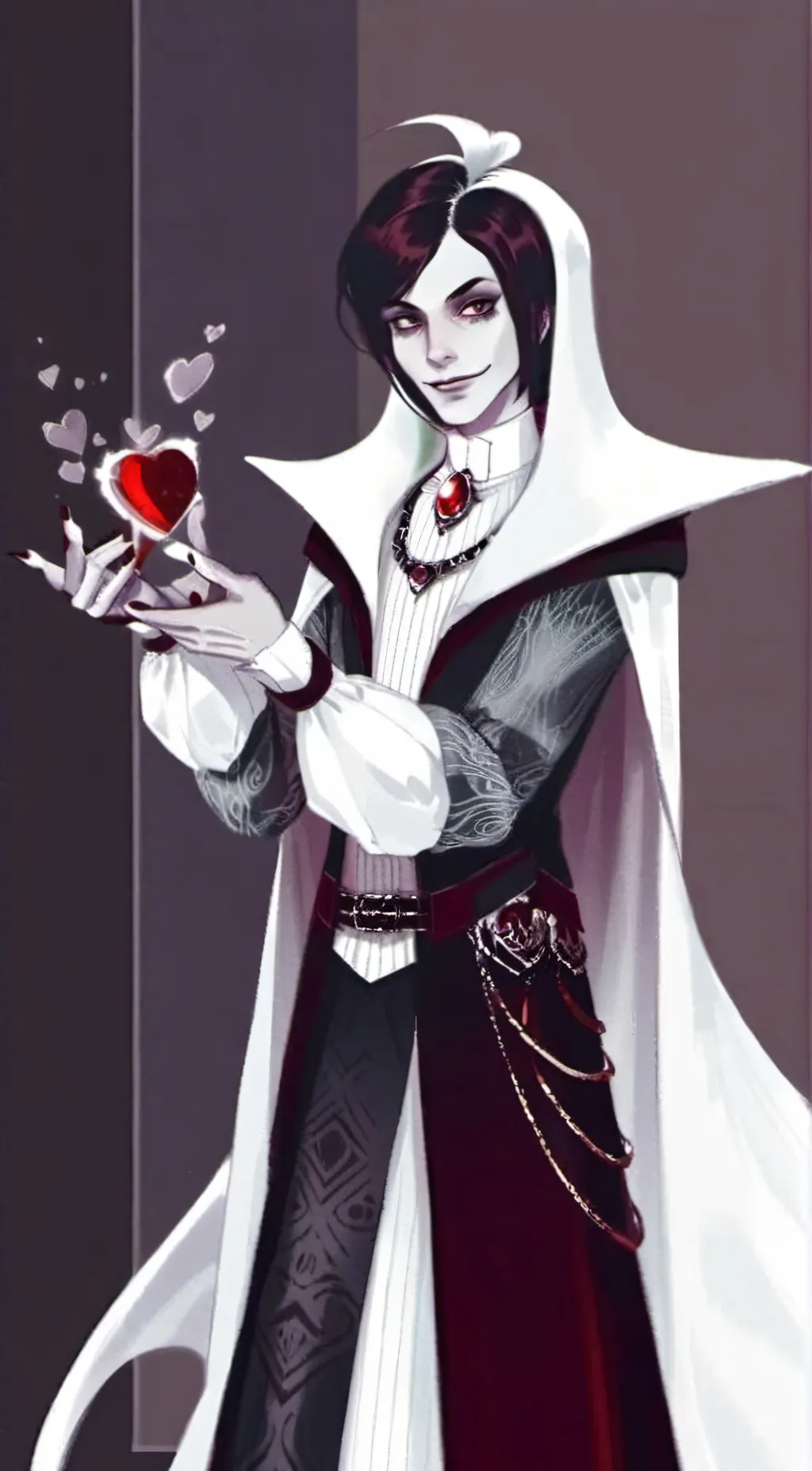 ai character: Valentine background