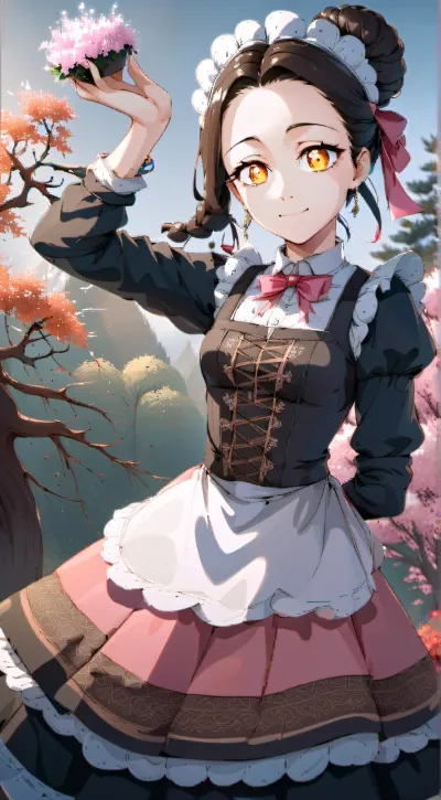 Nezuko newest maid outfit