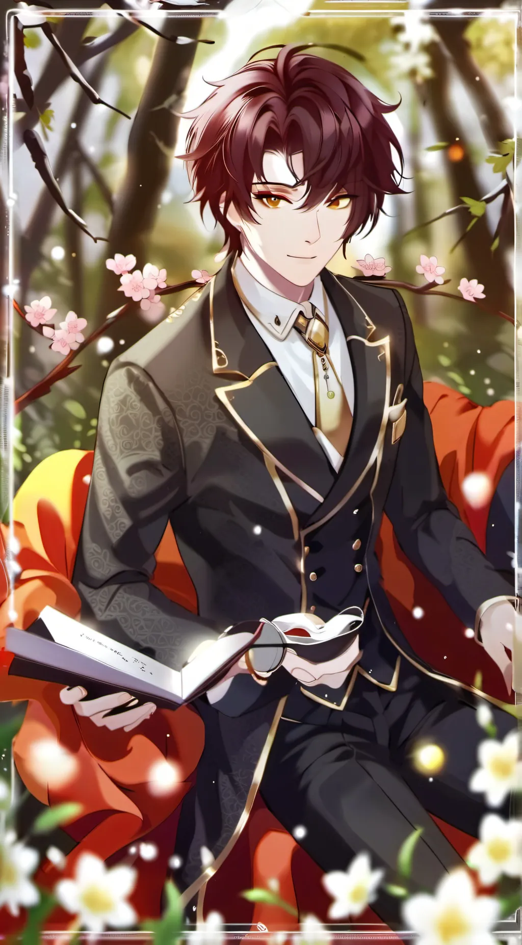 ai character: Leo background