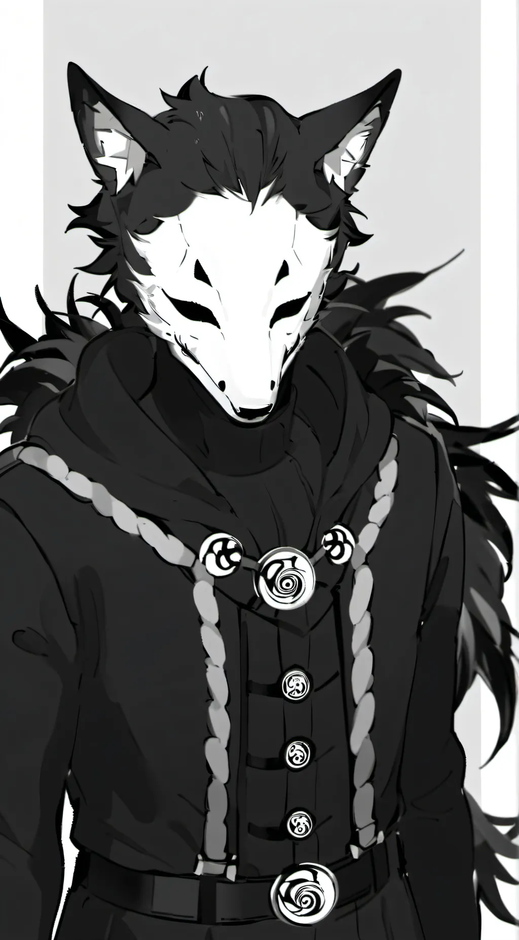 ai character: Puro background