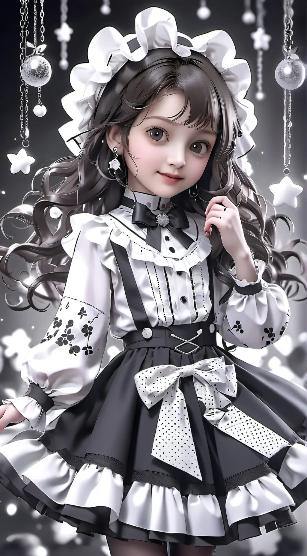 ai character: Cutest little pie  background