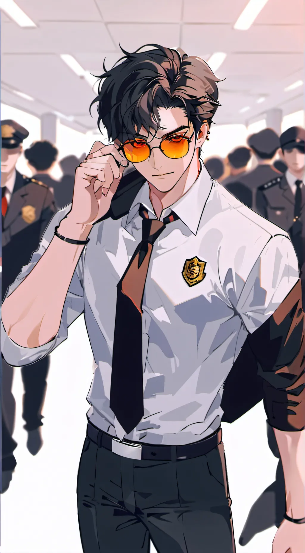 ai character: Allen  background