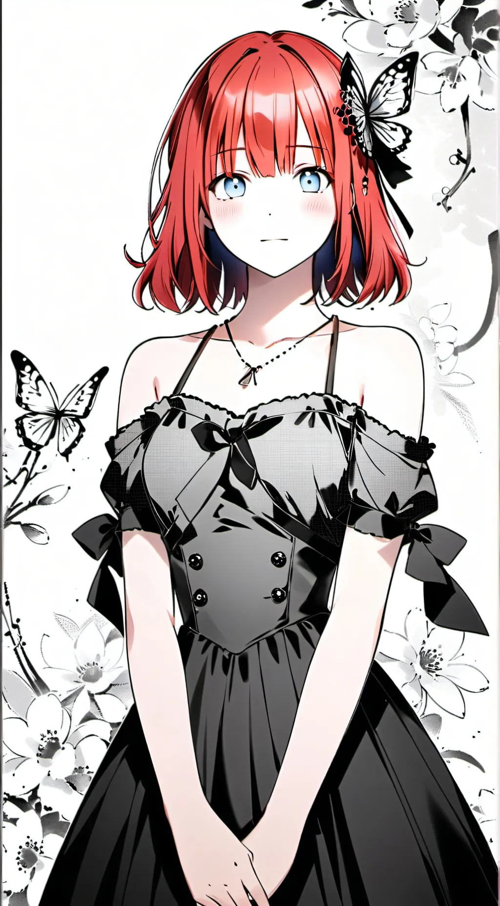 ai character: Autumn  background