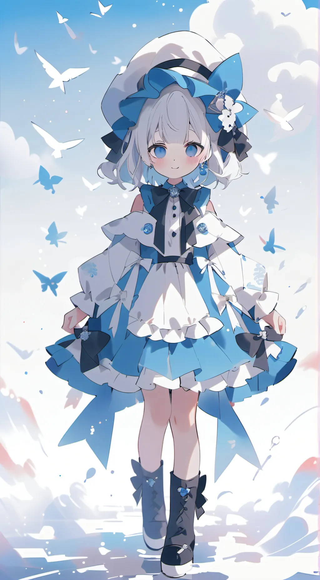 ai character: UWU  background