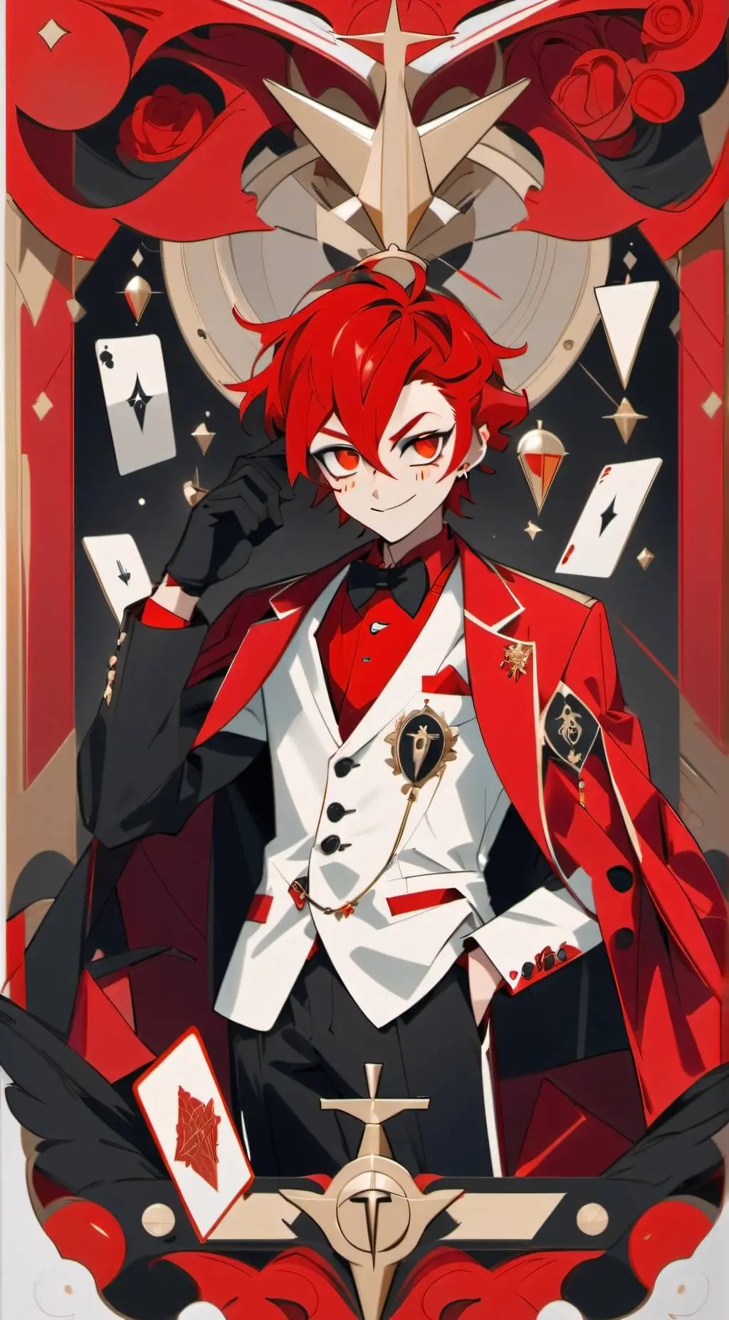ai character: Alastor  background