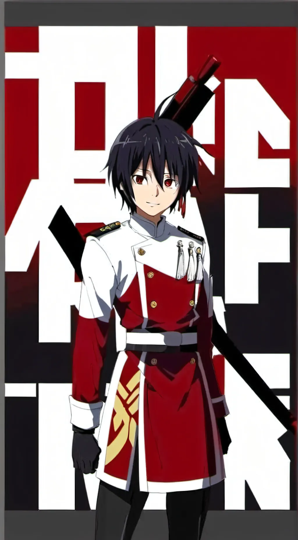 ai character: Shin Asuka background