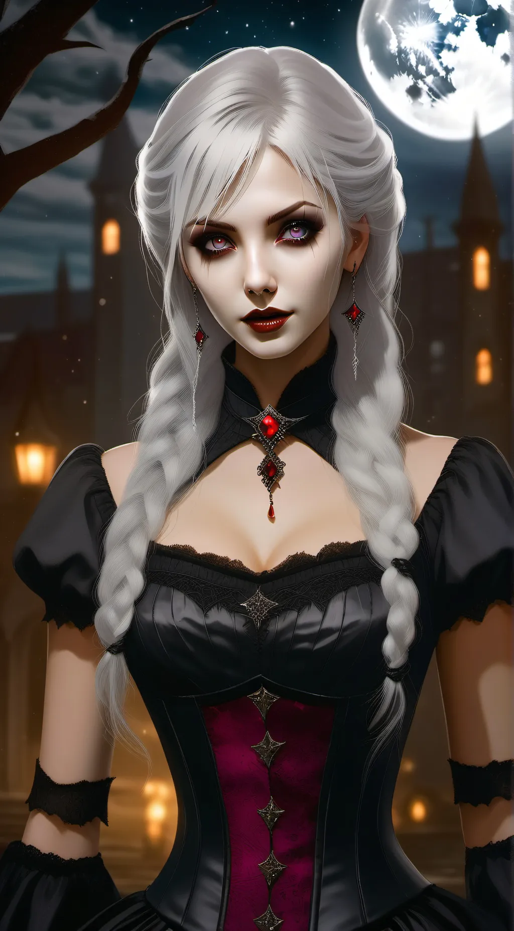 ai character: Azurite  background