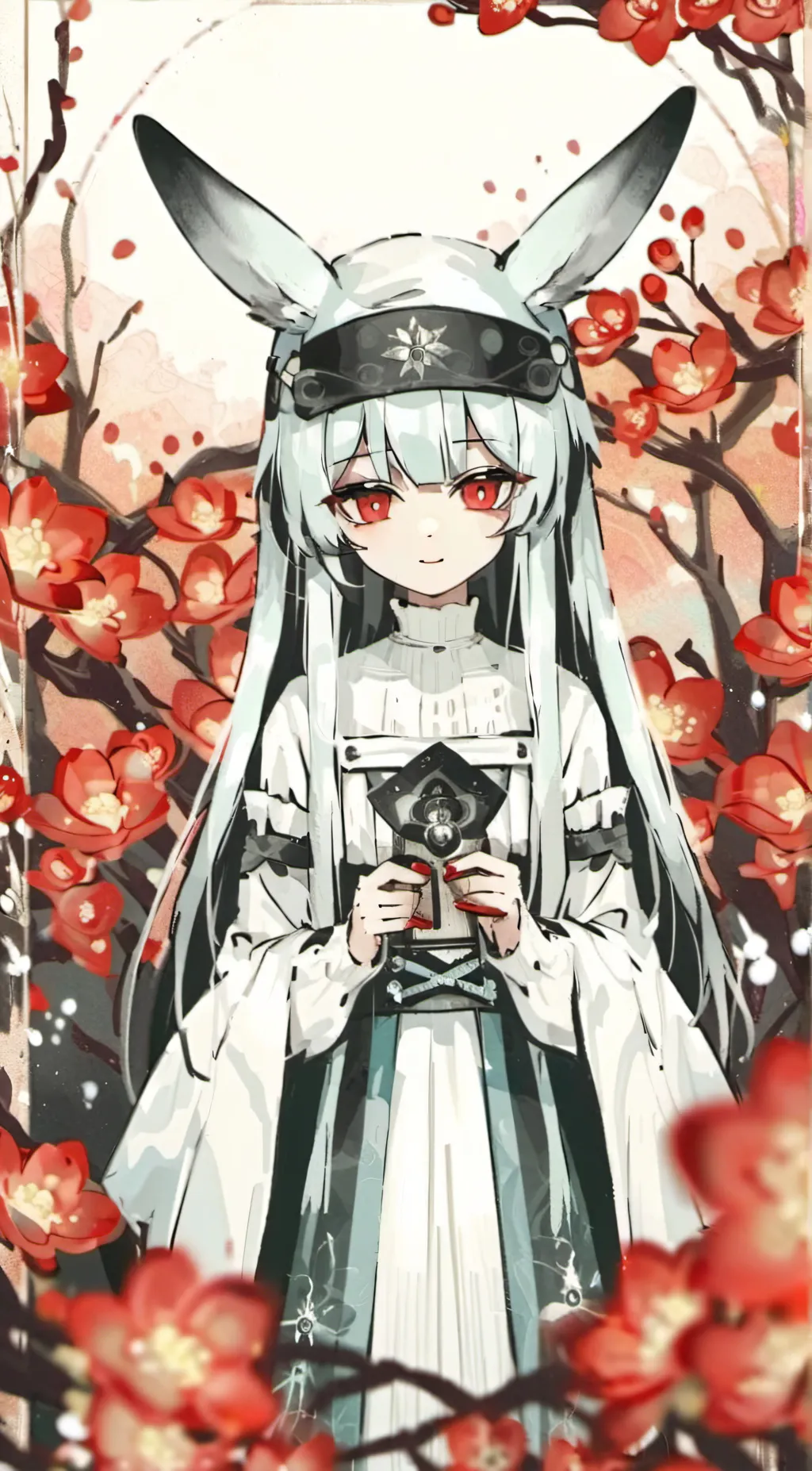 ai character: kat buno~💙:P background