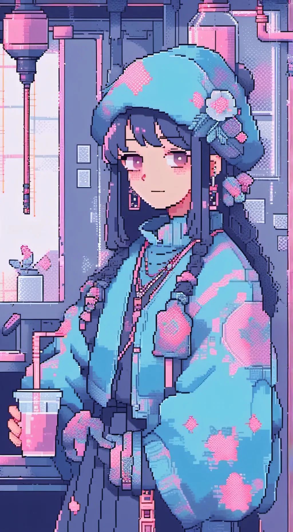 ai character: kaia background
