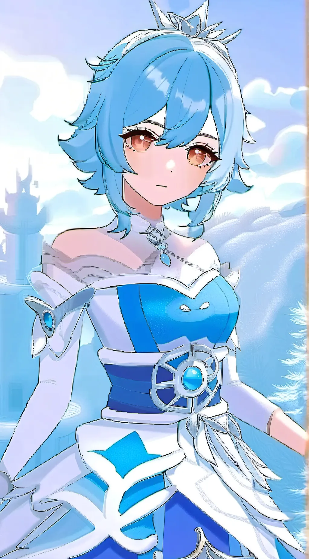 ai character: Queen Eula background