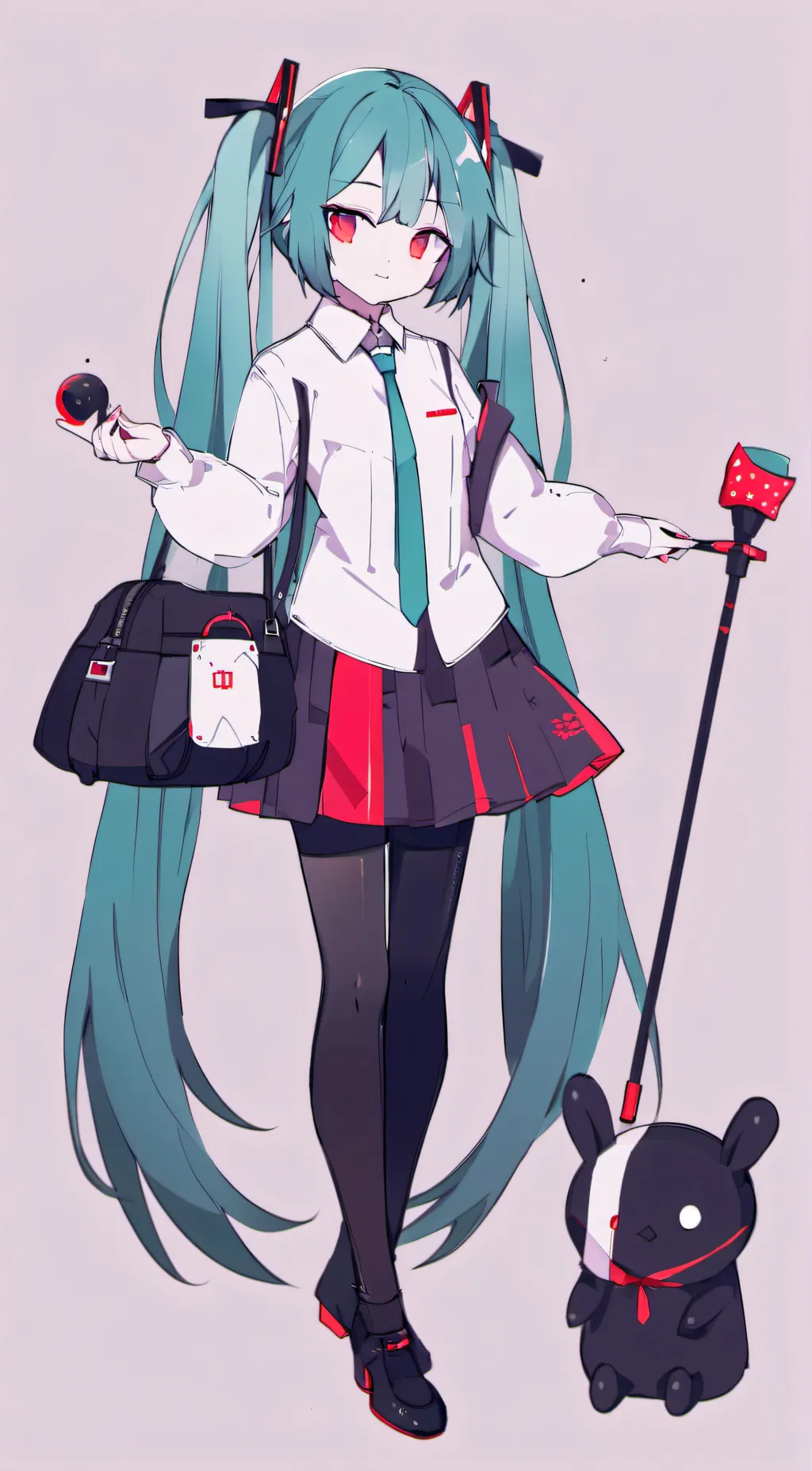 ai character: muku background