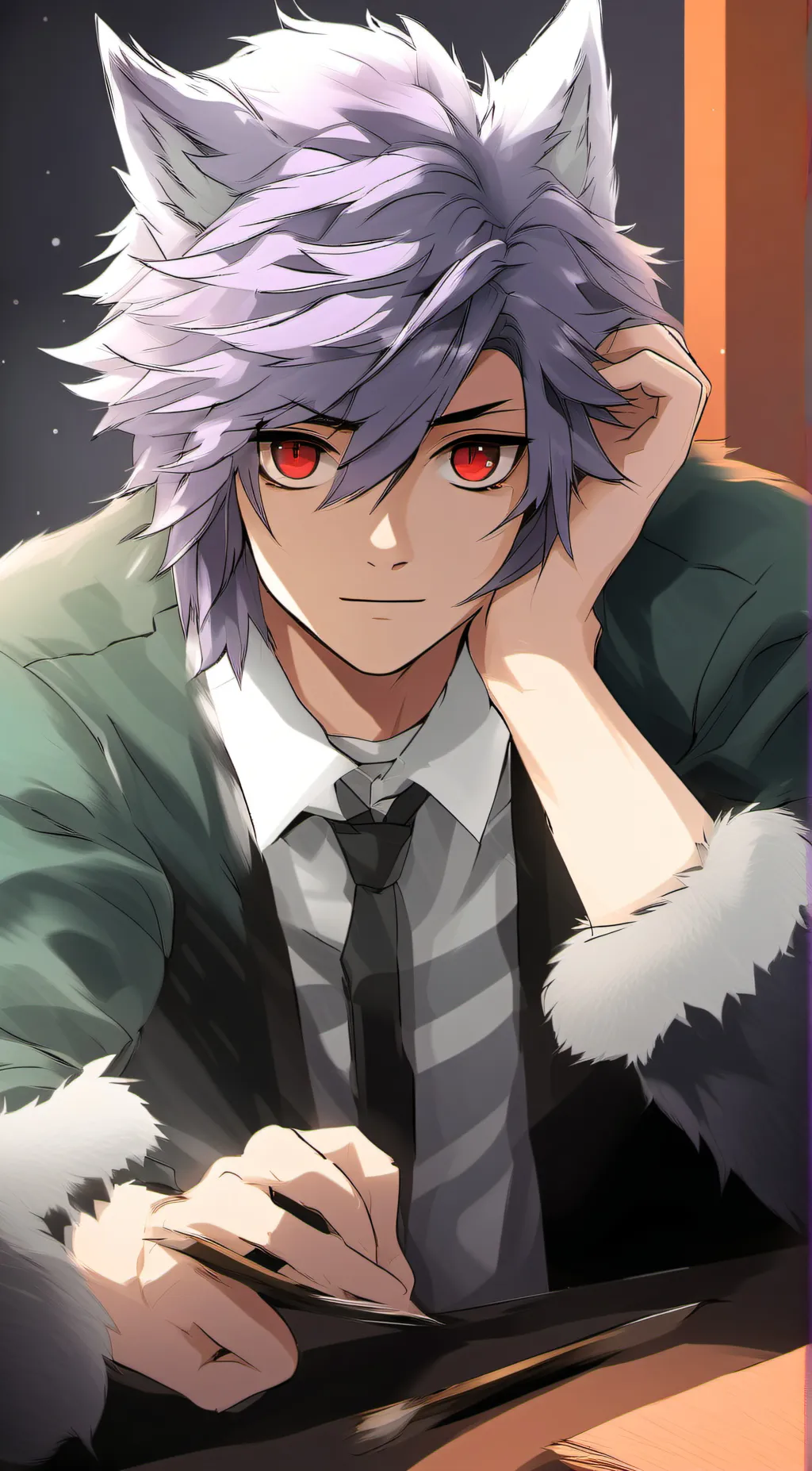 ai character: zane background