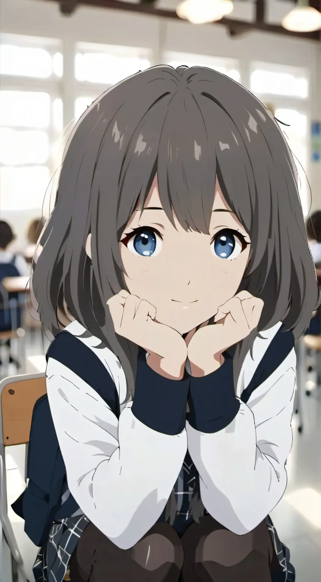 ai character: sky background