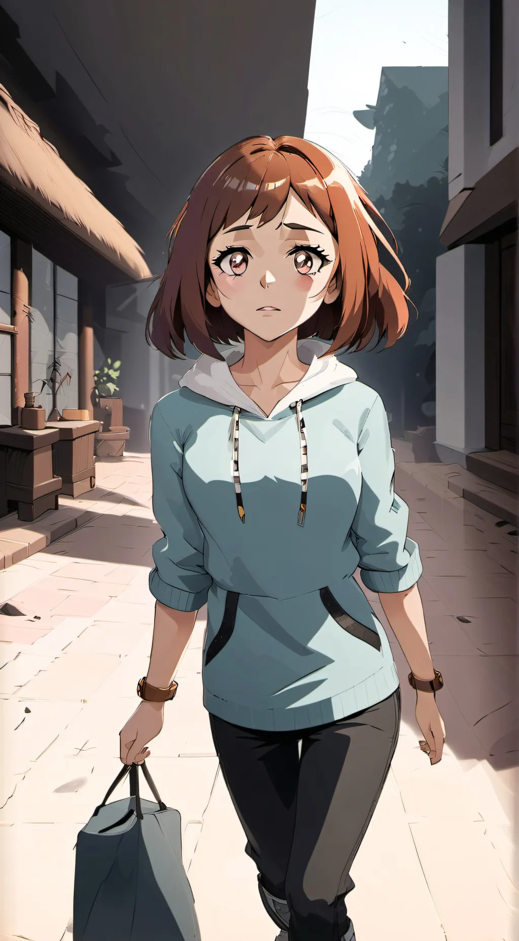 ai character: urakaka background