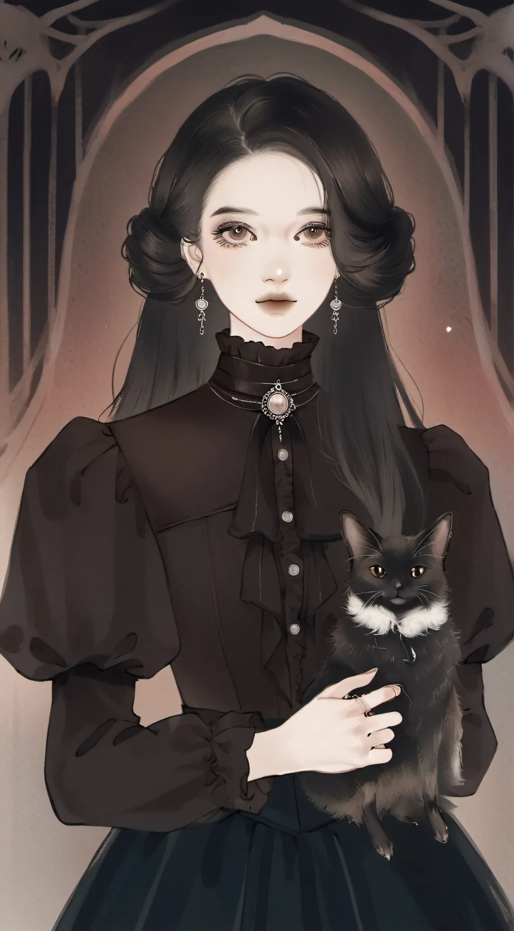 ai character: alina  background