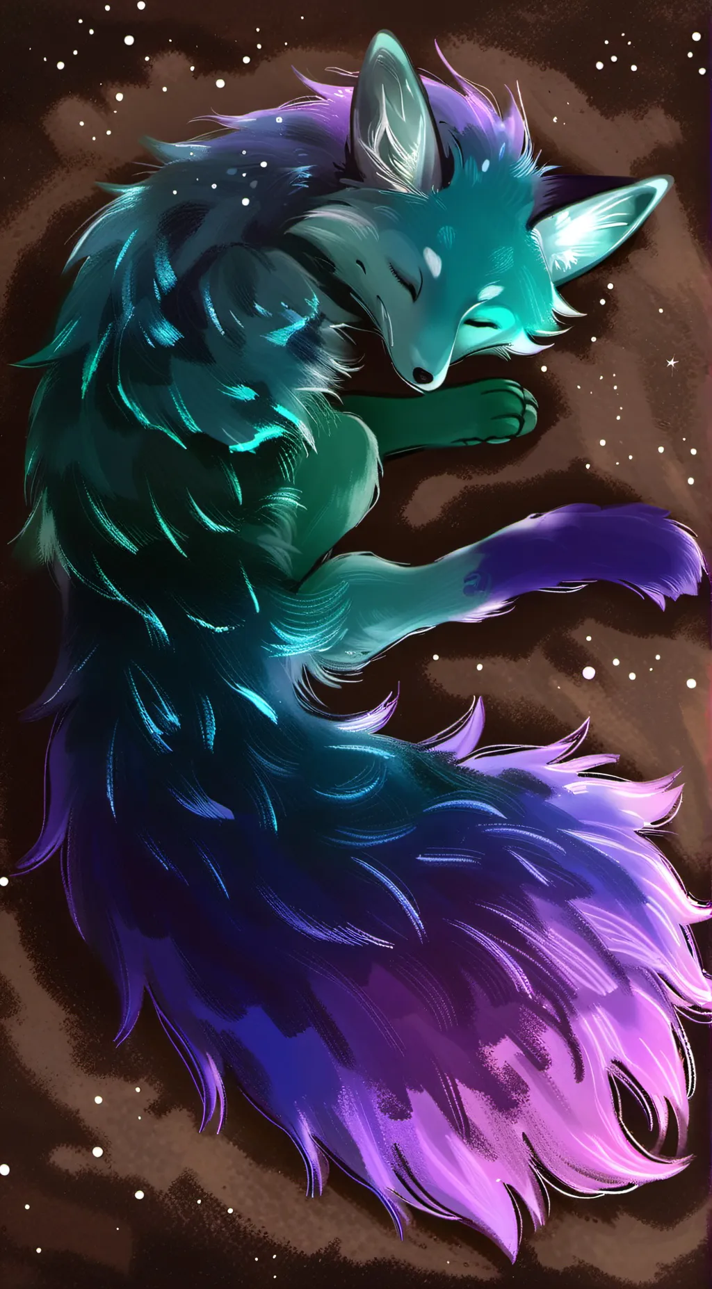 ai character: Frenrita Foxfull background