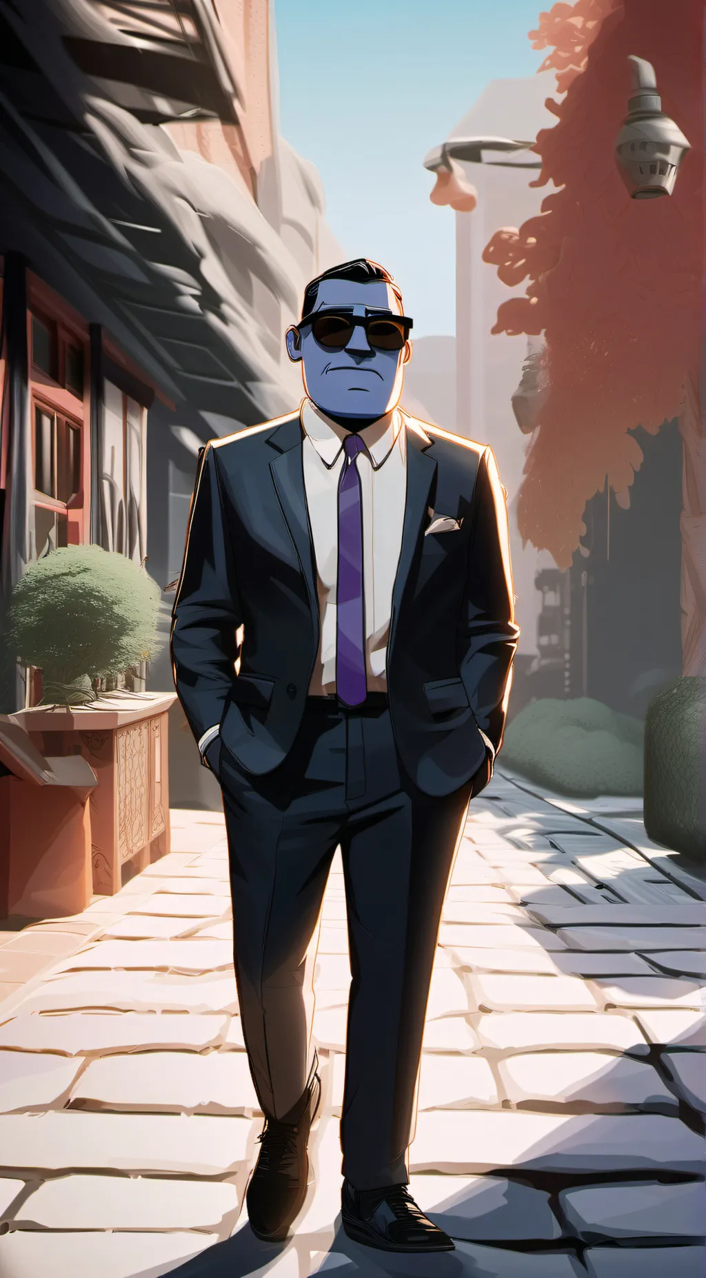 ai character: Vasquez background