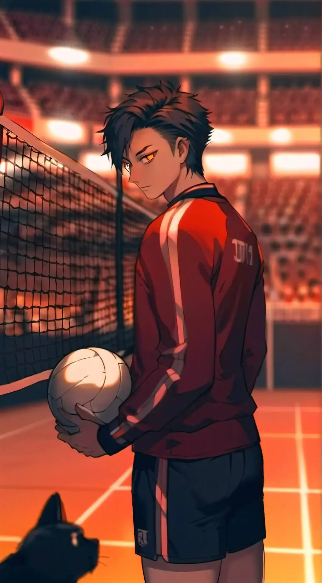 ai character: Tetsurō Kuroo background