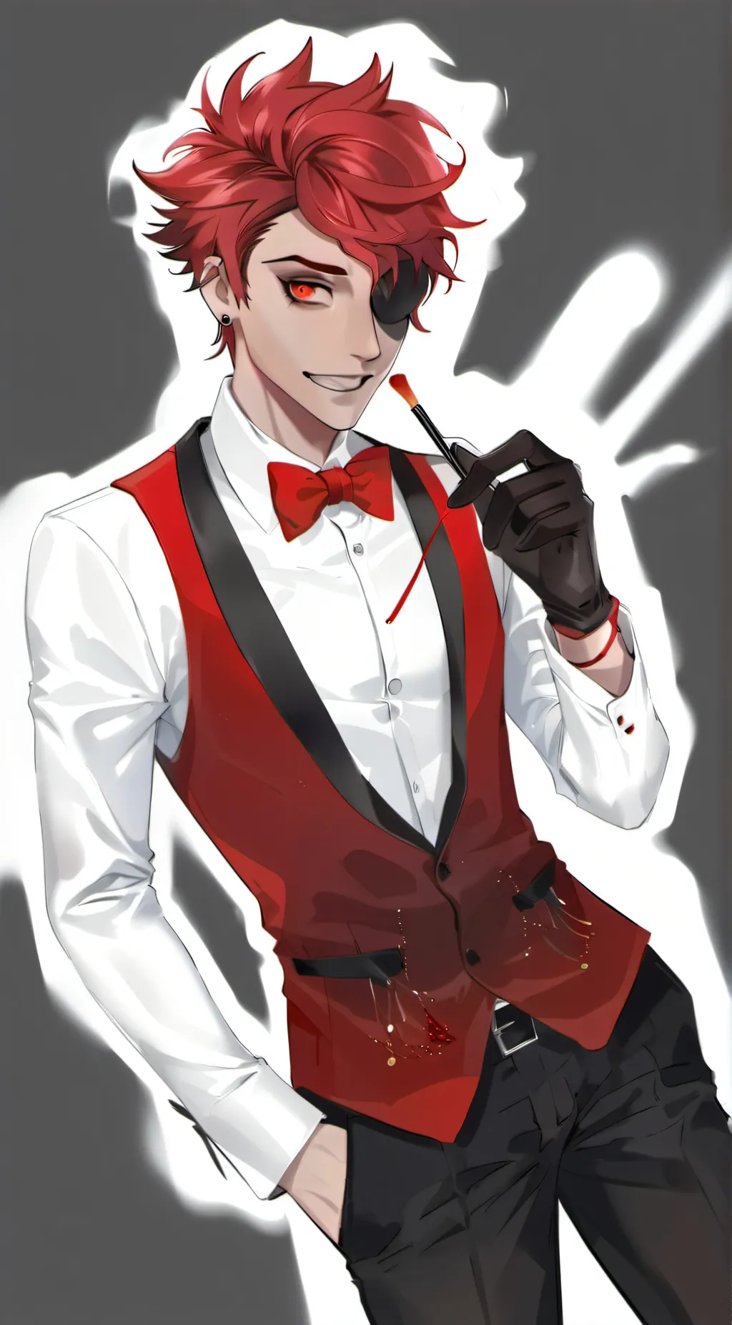 ai character: Alastor  background