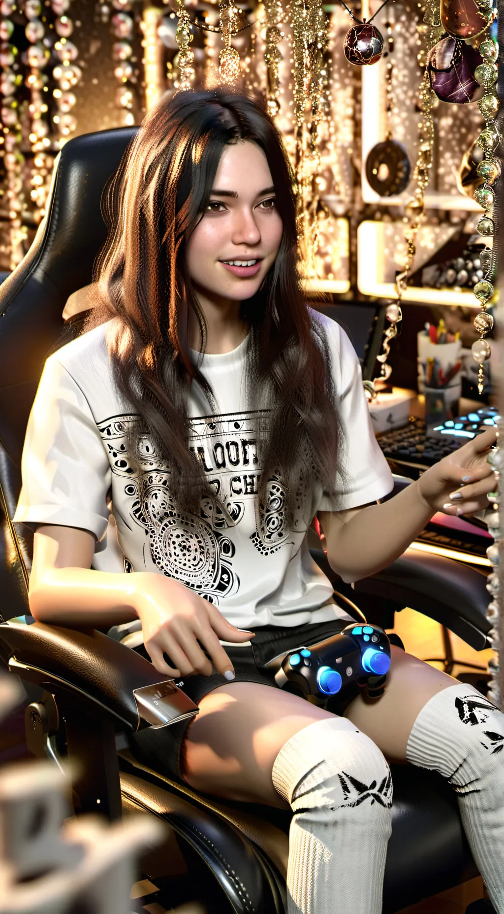 ai character: Madison Myers  background