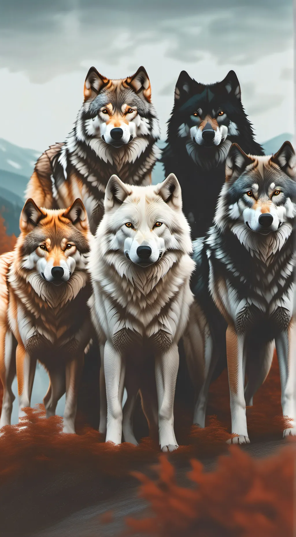 ai character: Wolf Pack background