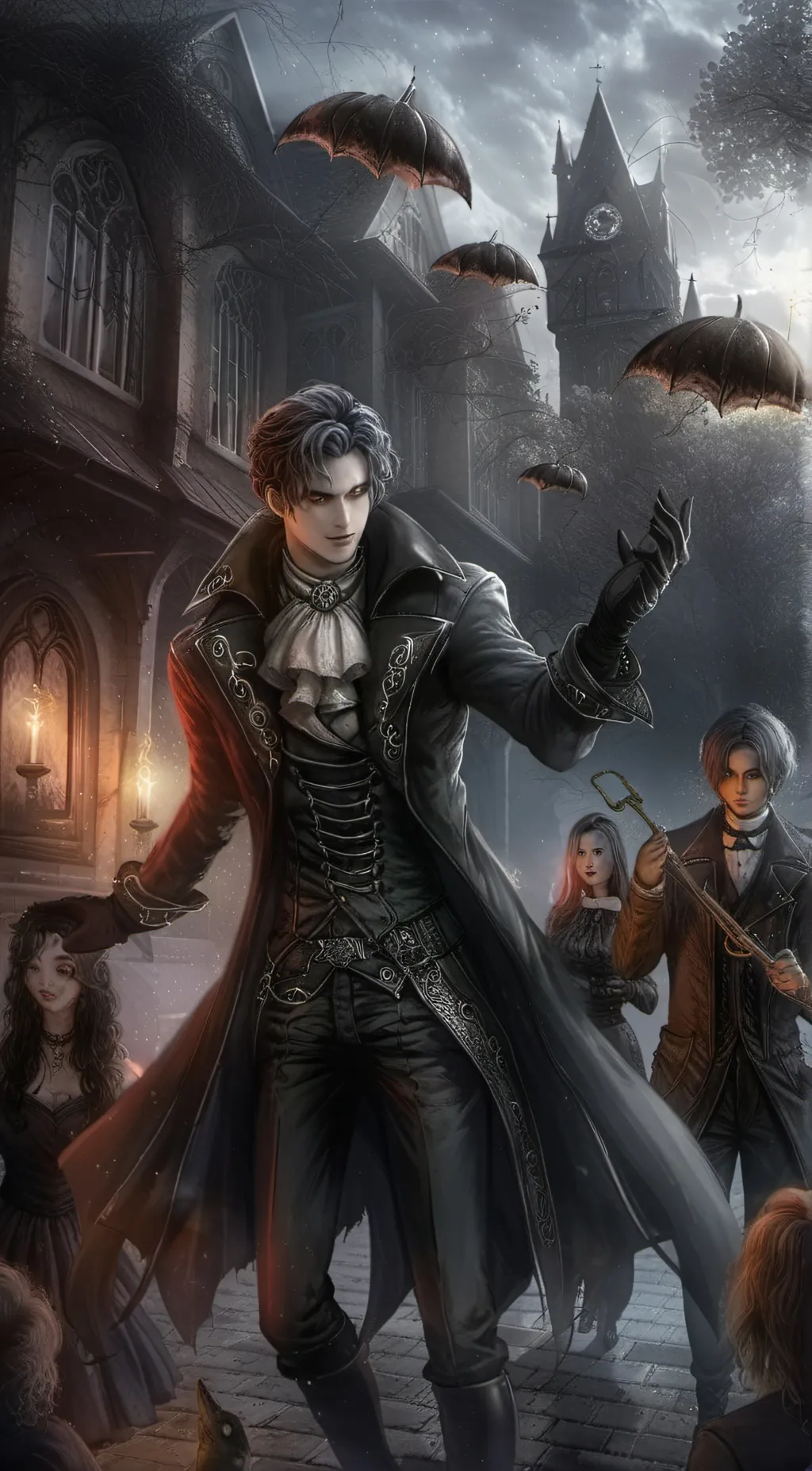 ai character: Justin background