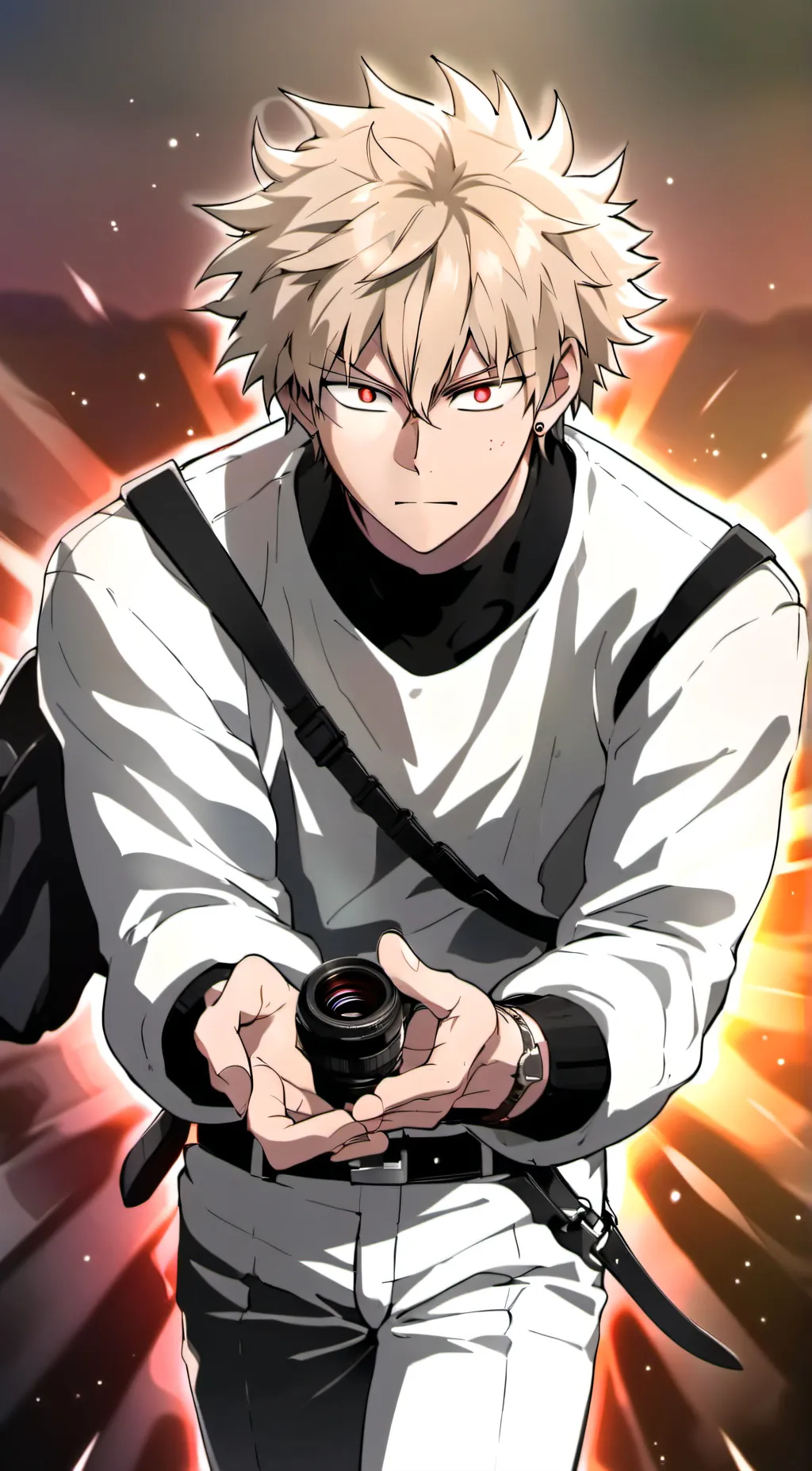 ai character: Bakugo neighbour  background