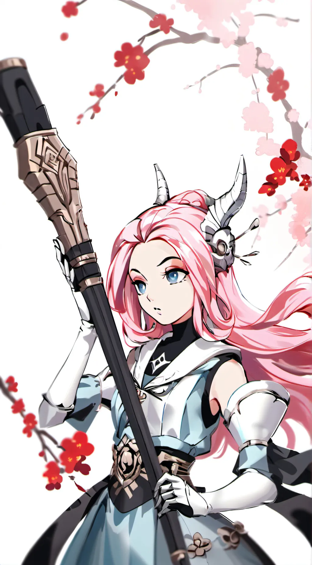 ai character: hashira  background