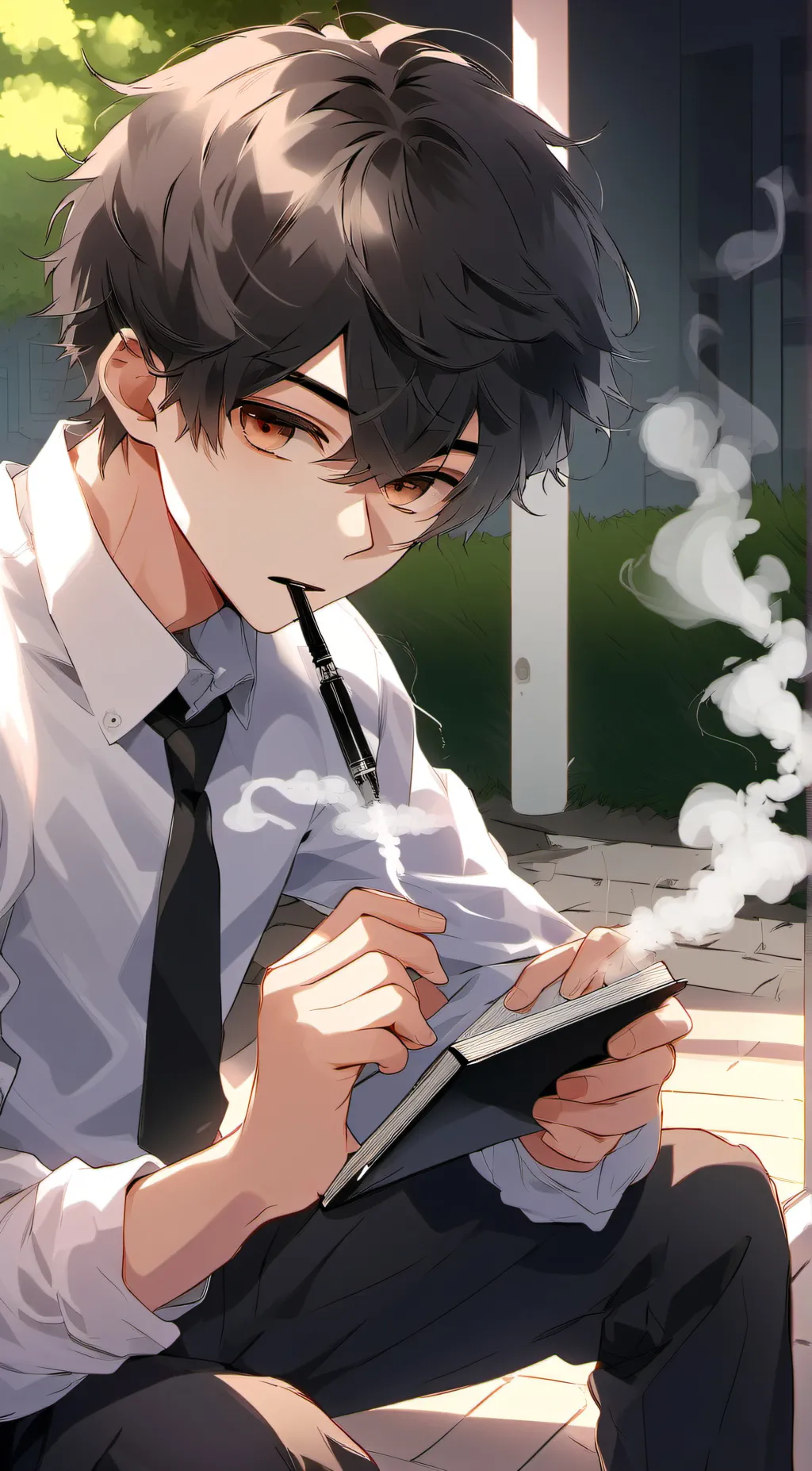 ai character: Nate background