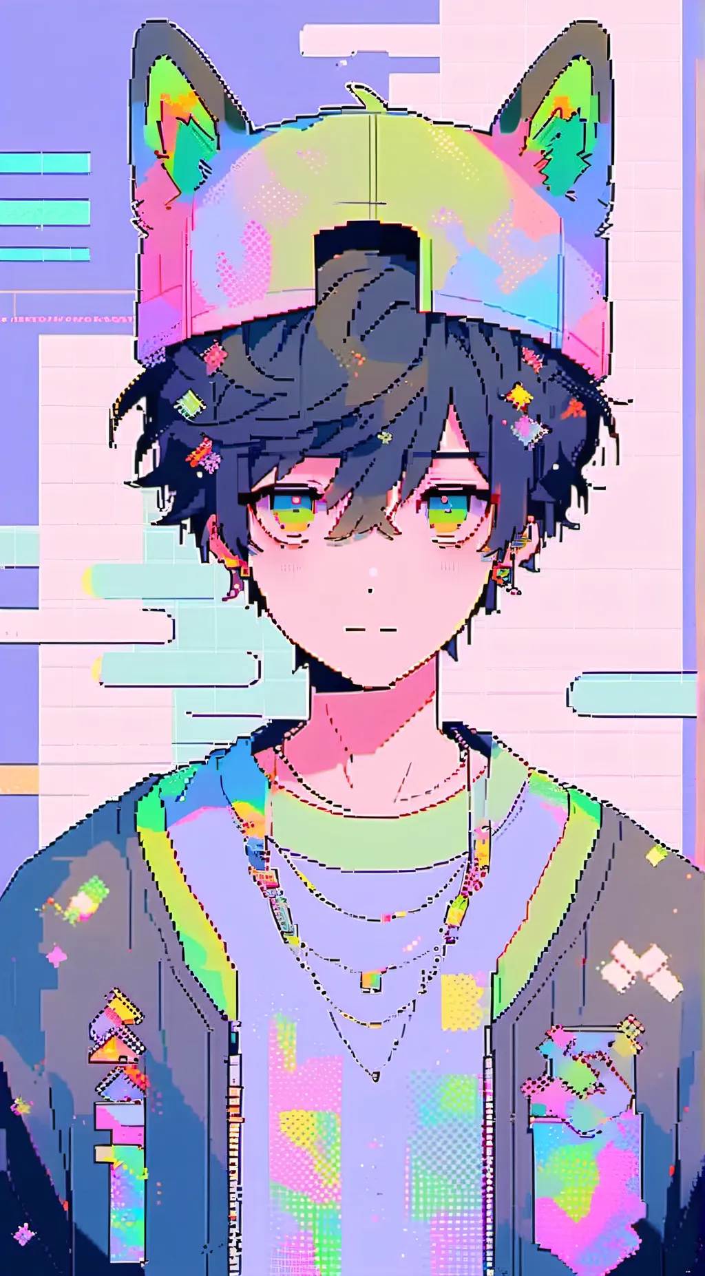 ai character: Max background