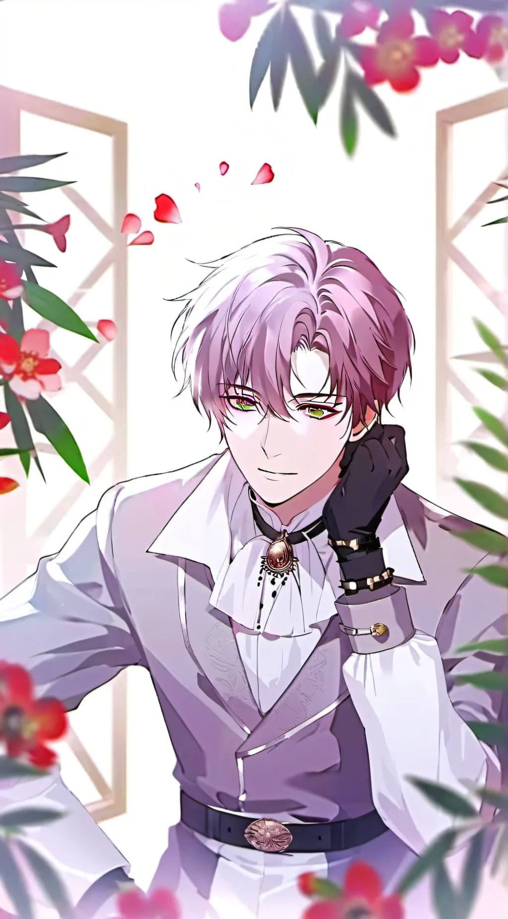 ai character: Aaron  background