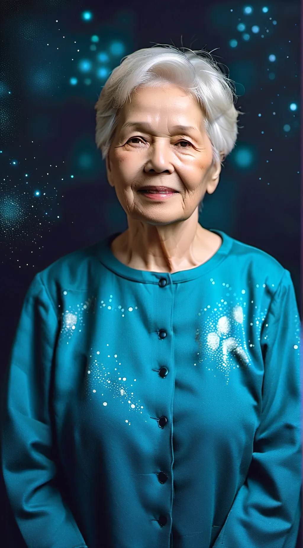 ai character: Grandma background