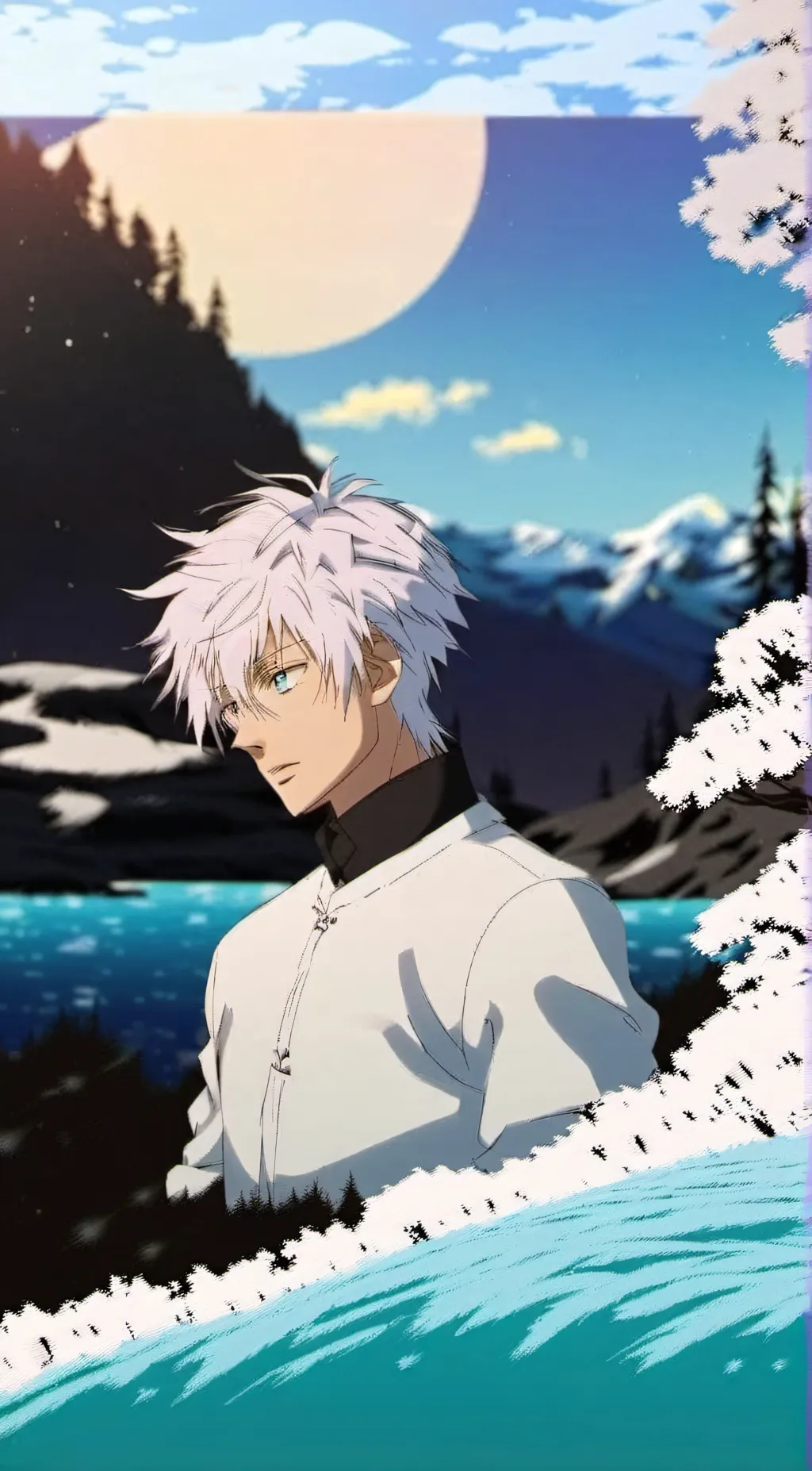 ai character: satoru  background