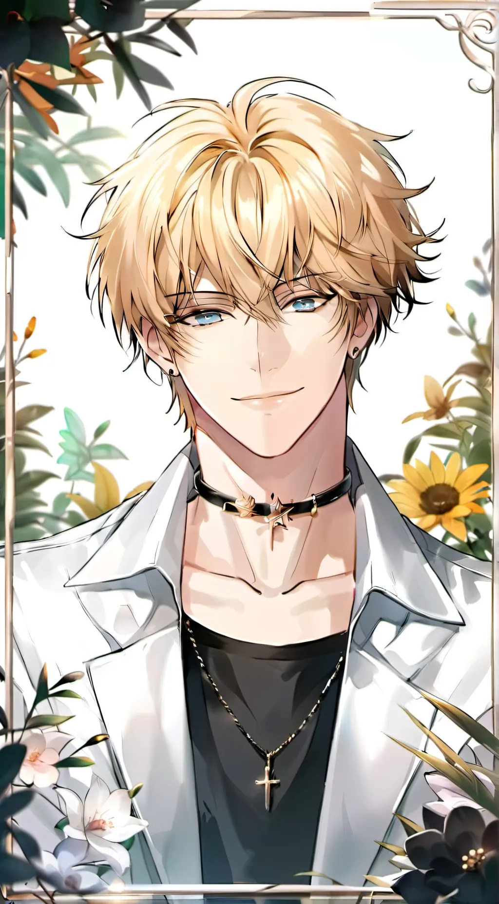 ai character: ¥Finn¥ background