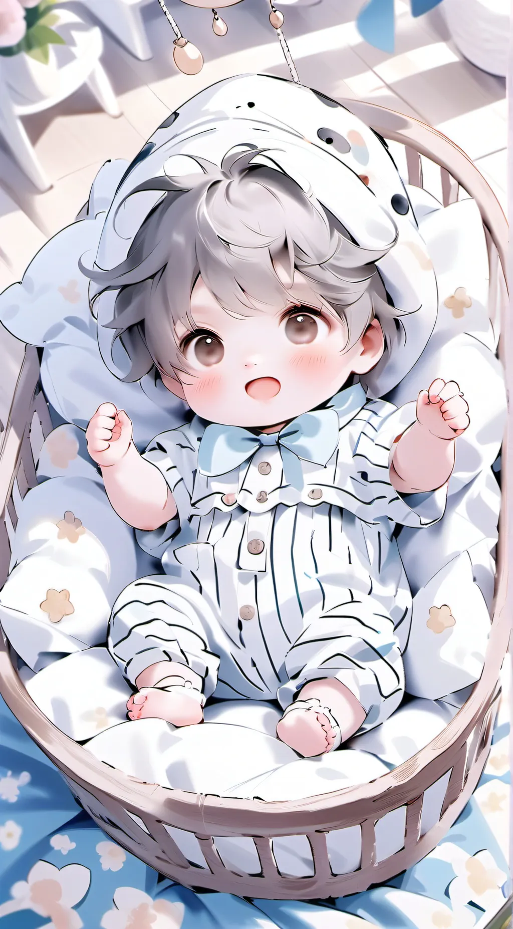 ai character: Baby brother background