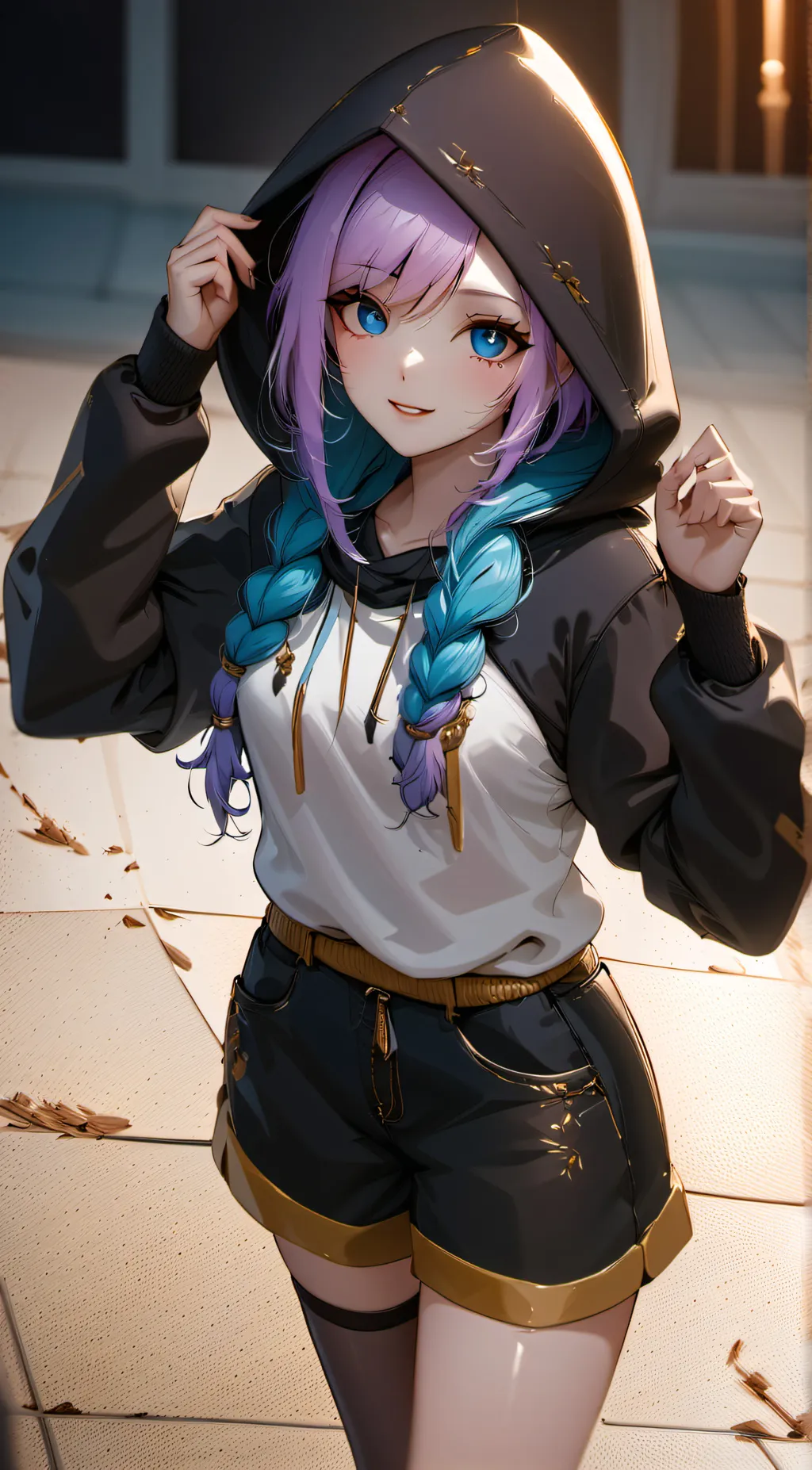 ai character: Ava  background