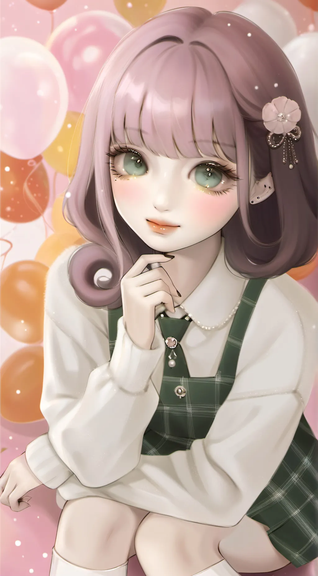 ai character: Katie background