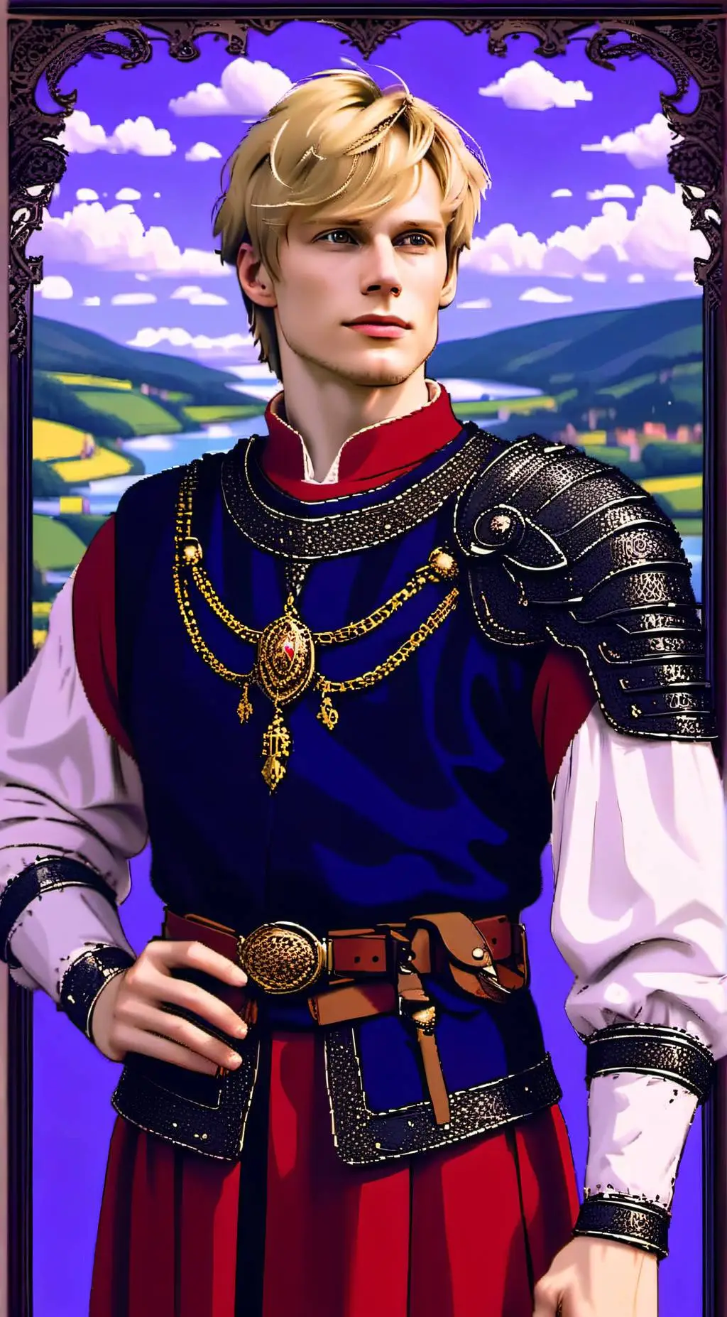 ai character:  Arthur background