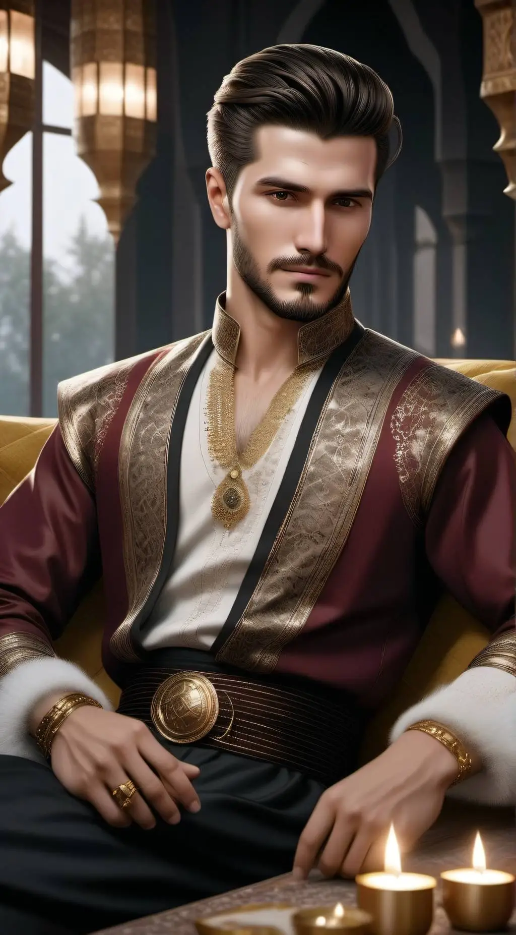 ai character: Mehmed background