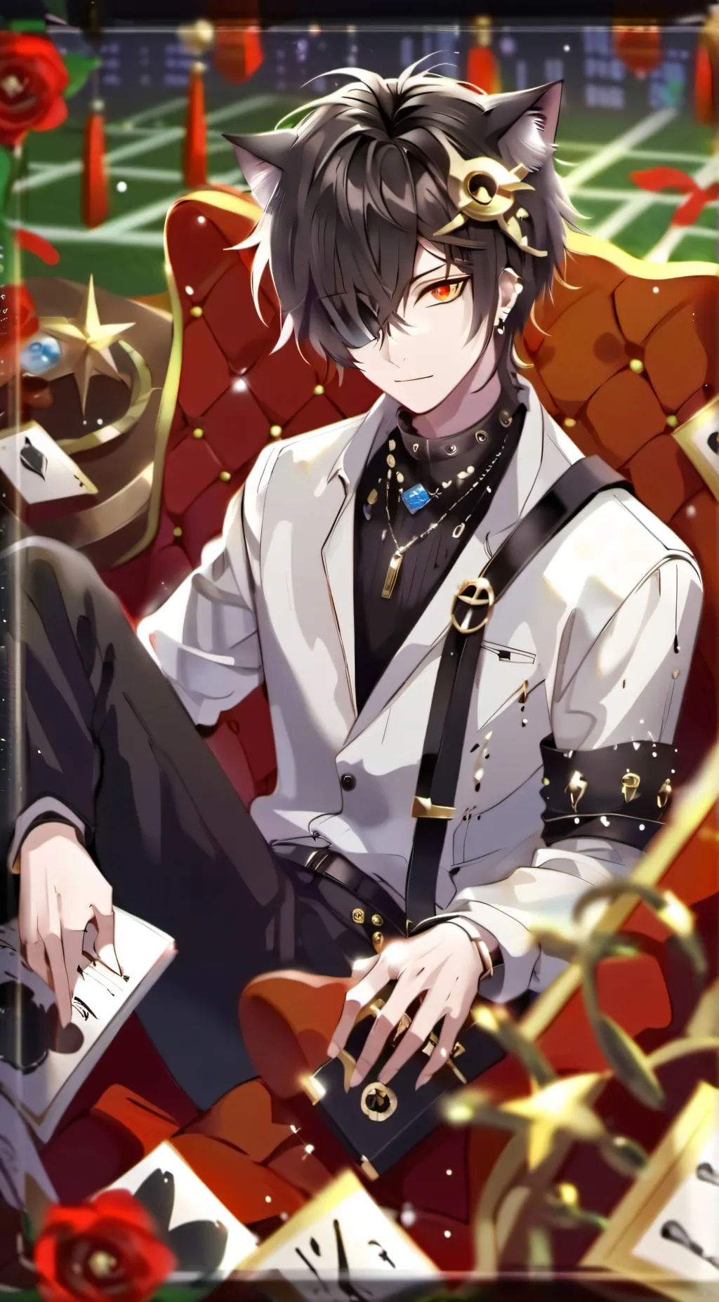 ai character: Axel background