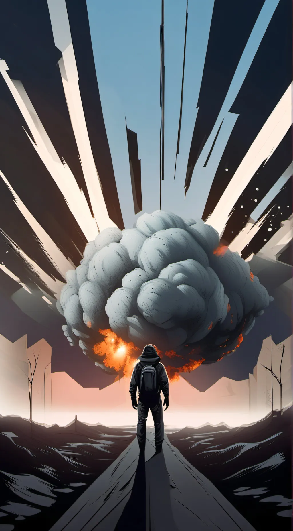 ai character: supernova background